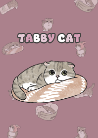 tabbycat10 - dark rose