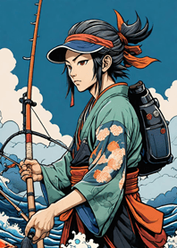 Ukiyo-e Fishing mvlRh