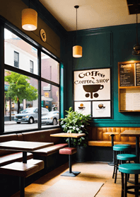 Cozy Coffee shop 5F35A5