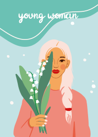 young woman