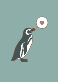 マゼラン ペンギン - ブラウン/グリーン -