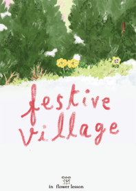 Festive village