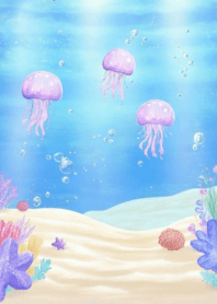 Cute and beautiful jellyfish_7
