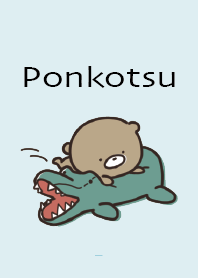 ฟ้าอ่อน : Everyday Bear Ponkotsu 4