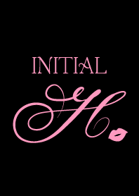 Initial H - Pink -