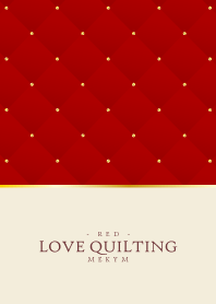 LOVE QUILTING -DUSKY RED- 11