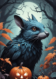 Halloween small animals 654Af0