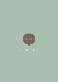 SIMPLE(beige green)V.1349b