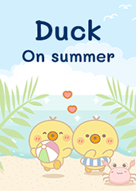 Duck on summer!