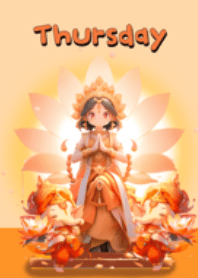 วันพฤหัสบดี พระแม่ลักษมีและพระพิฆเนศ