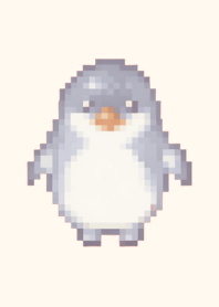 Penguin Pixel Art Theme  Brown 04