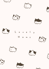 倉鼠 | light beige.