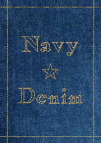 navy denim