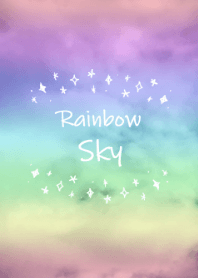 虹色の雲