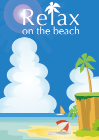 relax on the beach