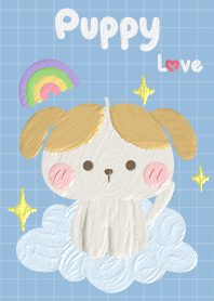 Puppy Love : blue sky