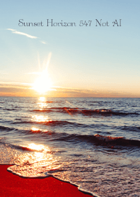 Sunset Horizon 547 Not AI