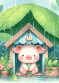 Cute little pig no.8