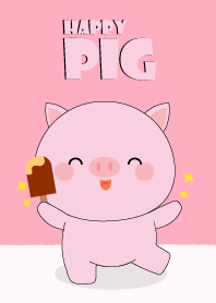 Happy Cute Pig Theme