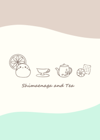Shimaenaga and Tea -mint- wave