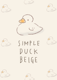 simple duck beige Theme.