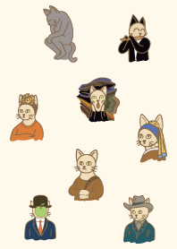 Famous Paintings Cats.3