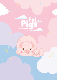 Fat Pigs Dream Cloud Friendly