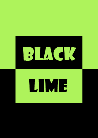 Simple Black & Lime Green Theme