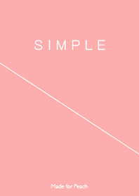 SIMPLE STYLE / PINK