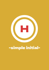 simple initial-H- THEME 1