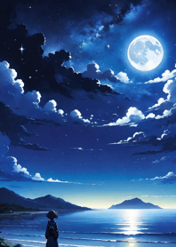 Starry sky by the sea E649C6