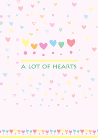 A lot of hearts 7.0