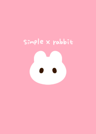 Simple & cute rabbit