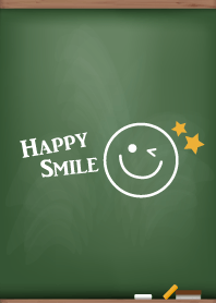 Happy Smile Black Board 7.