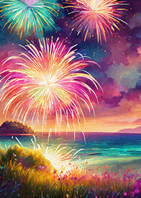 Beautiful Fireworks Theme#61