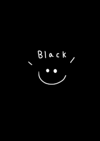 黒とスマイル。