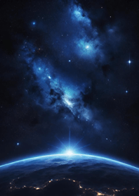 Bright Moon and Dawn 92332f