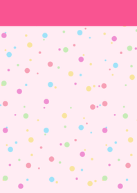 Simple dot_Pink 01 JP
