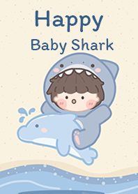 Shark boy on summer!