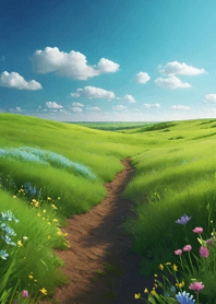 Grassland scenery   7A624B