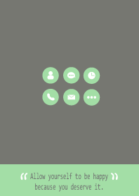 Quote Series - Charming Green