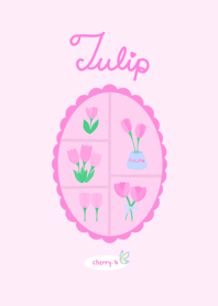 The collection of flowers: Tulip