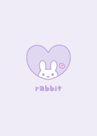 兔子 嘴唇 [紫色]