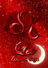 12 constellations leo red