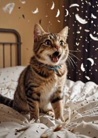 Cats run wild #JNQaC27.