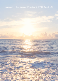Sunset Horizon Photo #170 Not AI