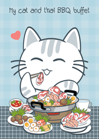 เมื่อแมวของฉันชอบกิน หมูกระทะ