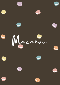 colorful marcaron / chocolate