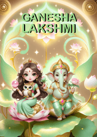 Ganesha-Lakshmi, wealthy rich