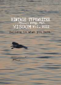 VINTAGE TYPEWRITER WISDOM Vol.VIII
